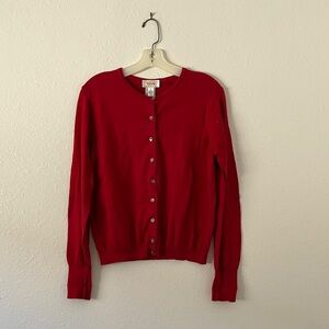 Red Talbots Sweater
